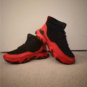 Champion Black and Red Men's Sneakers